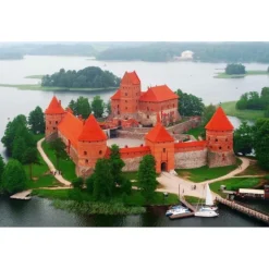 Rompecabezas Castillo De Trakai, Lituania de 1500 Piezas<Wuundentoy Sale