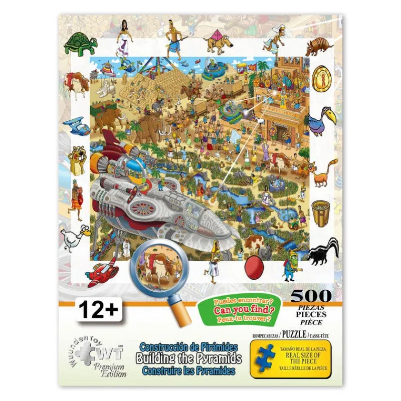 Rompecabezas Construcción De Pirámides de 500 Piezas<Wuundentoy Online