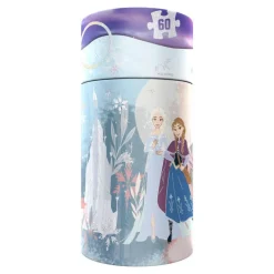Rompecabezas Frozen, Estuche de Tubo 60 Piezas<Novelty New
