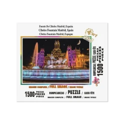 Rompecabezas Fuente De Cibeles Madrid, España de 1500 Piezas<Wuundentoy Clearance