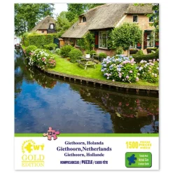 Rompecabezas Giethoorn, Holanda de 1500 Piezas<Wuundentoy Hot