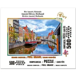 Rompecabezas Gold Edition Río Amstel, Holanda de 500 Piezas<Wuundentoy Sale