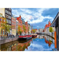 Rompecabezas Gold Edition Río Amstel, Holanda de 500 Piezas<Wuundentoy Sale