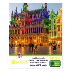 Rompecabezas Gran Plaza Brucelas de 500 Piezas<Wuundentoy Discount