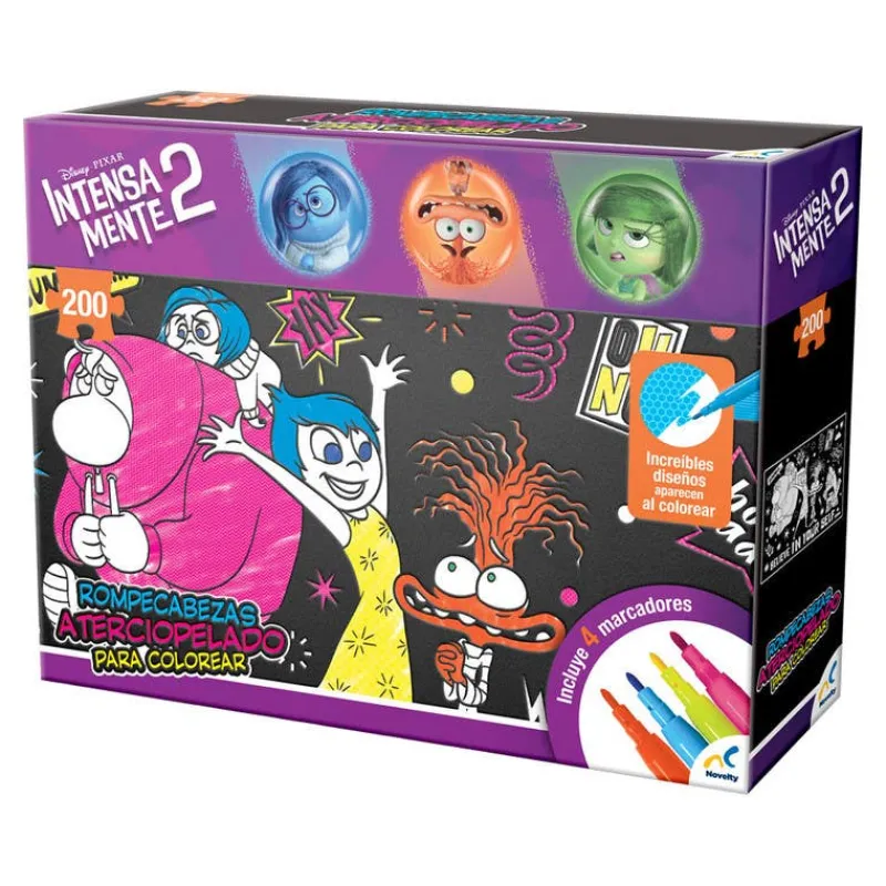 Rompecabezas Intensamente 2 para Colorear 200 Piezas<Novelty Online