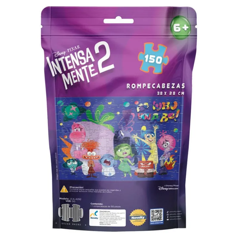 Rompecabezas Intesamente 2 de 100 Piezas<Novelty New