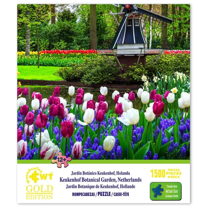 Rompecabezas Jardín Botánico Keukenhof, Holanda de 1500 Piezas<Wuundentoy Best