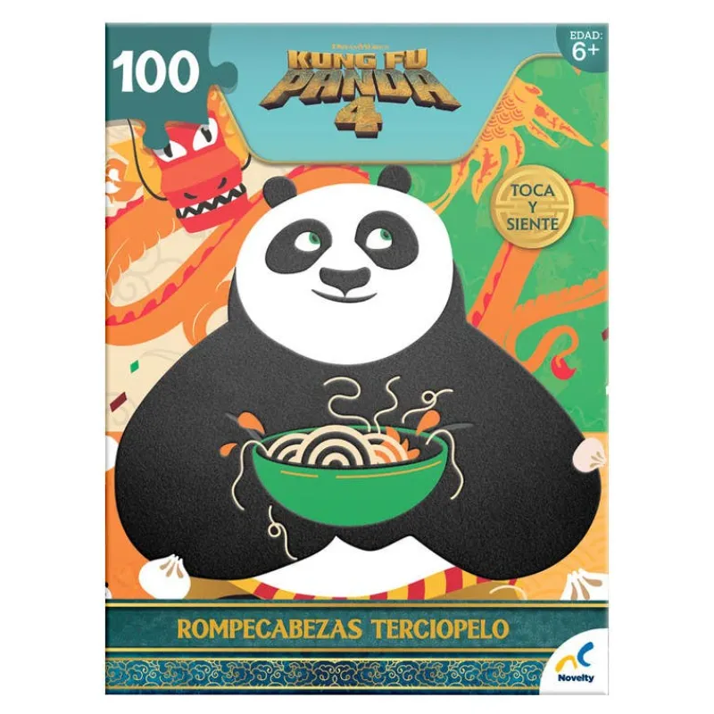 Rompecabezas Kung Fu Panda Afelpado 100 Piezas<Novelty Hot