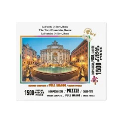 Rompecabezas La Fuente De Trevi, Roma de 1500 Piezas<Wuundentoy Best