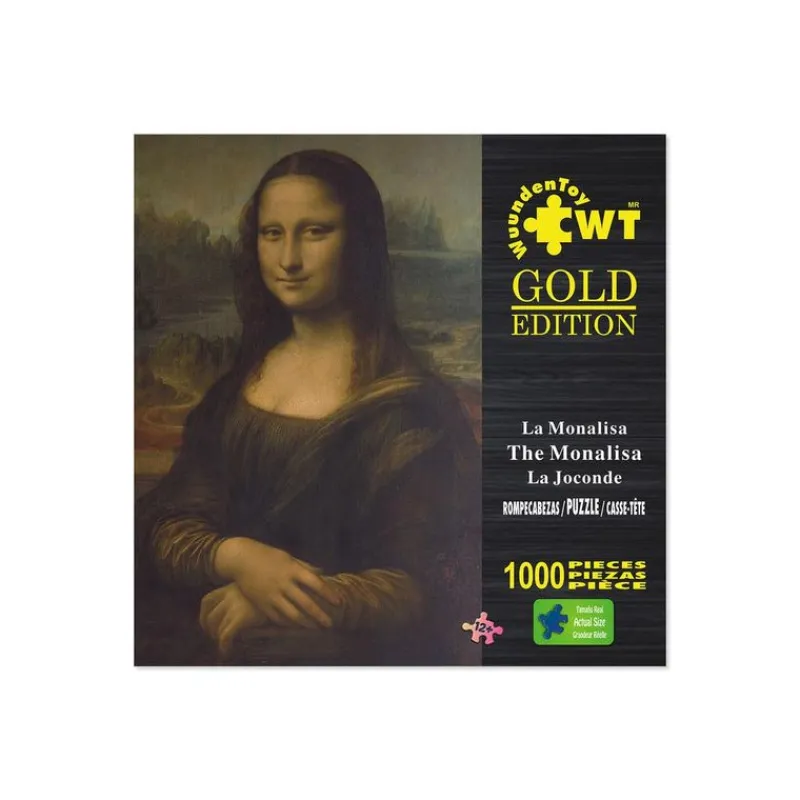 Rompecabezas La Monalisa de 1000 Piezas<Wuundentoy Fashion