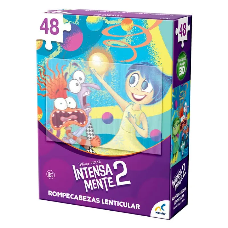 Rompecabezas Lenticular Intensamente 2 para Colorear 48 Piezas<Novelty Best