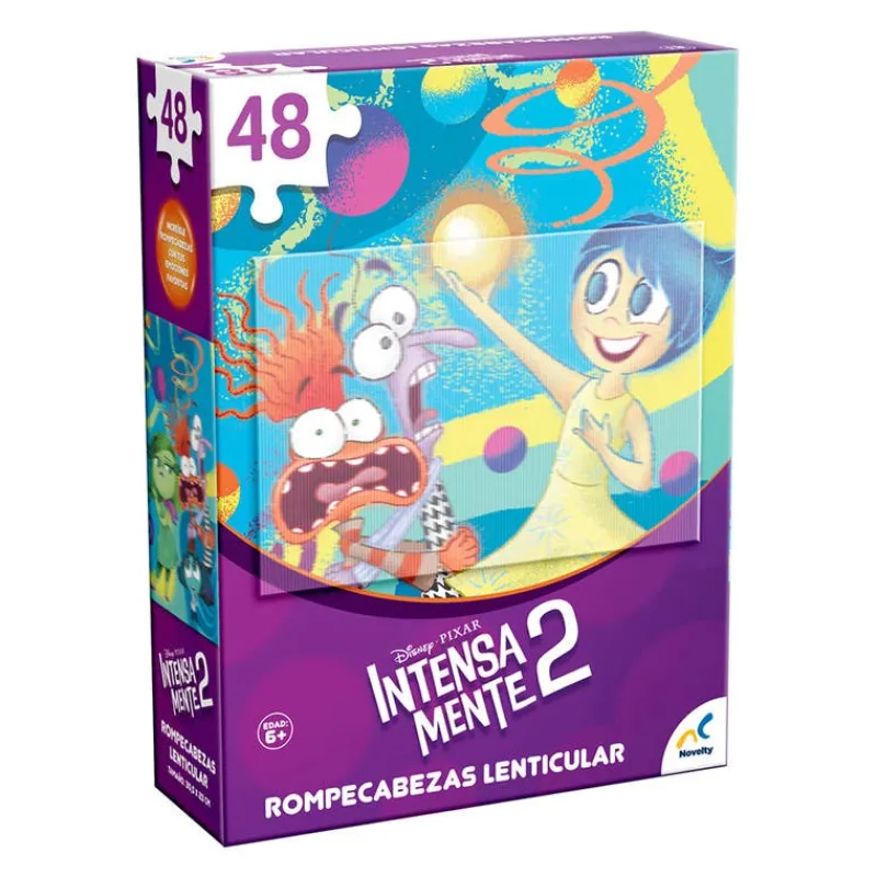 Rompecabezas Lenticular Intensamente 2 para Colorear 48 Piezas<Novelty Best