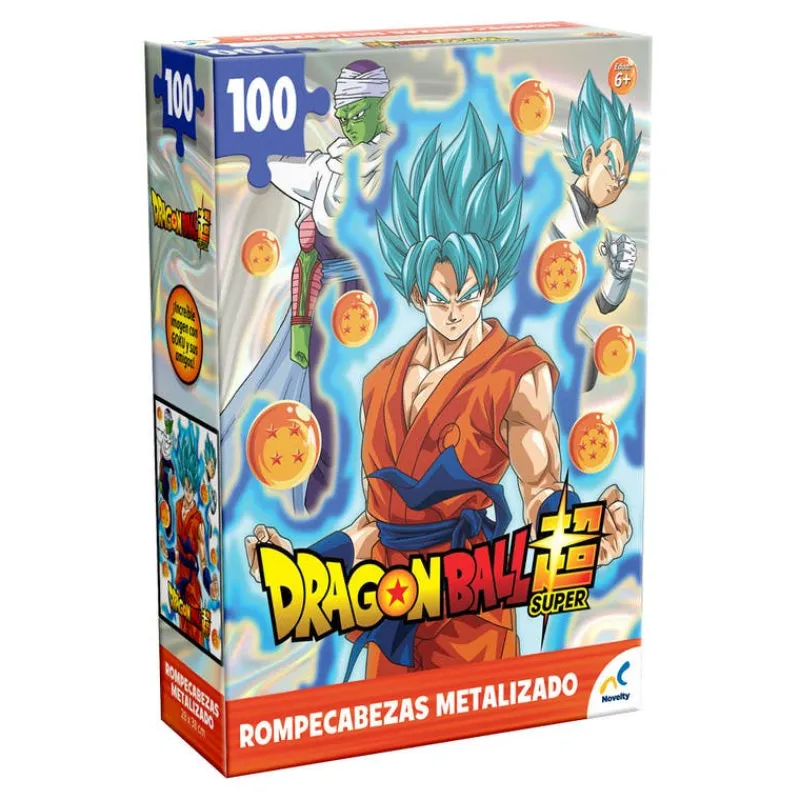 Rompecabezas Metalizado Dragon Ball Super 100 piezas<Novelty New