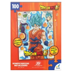 Rompecabezas Metalizado Dragon Ball Super 100 piezas<Novelty New