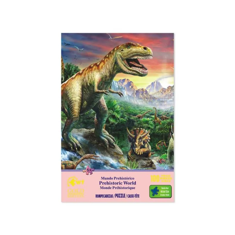 Rompecabezas Mundo Jurásico de 100 Piezas<Wuundentoy Sale