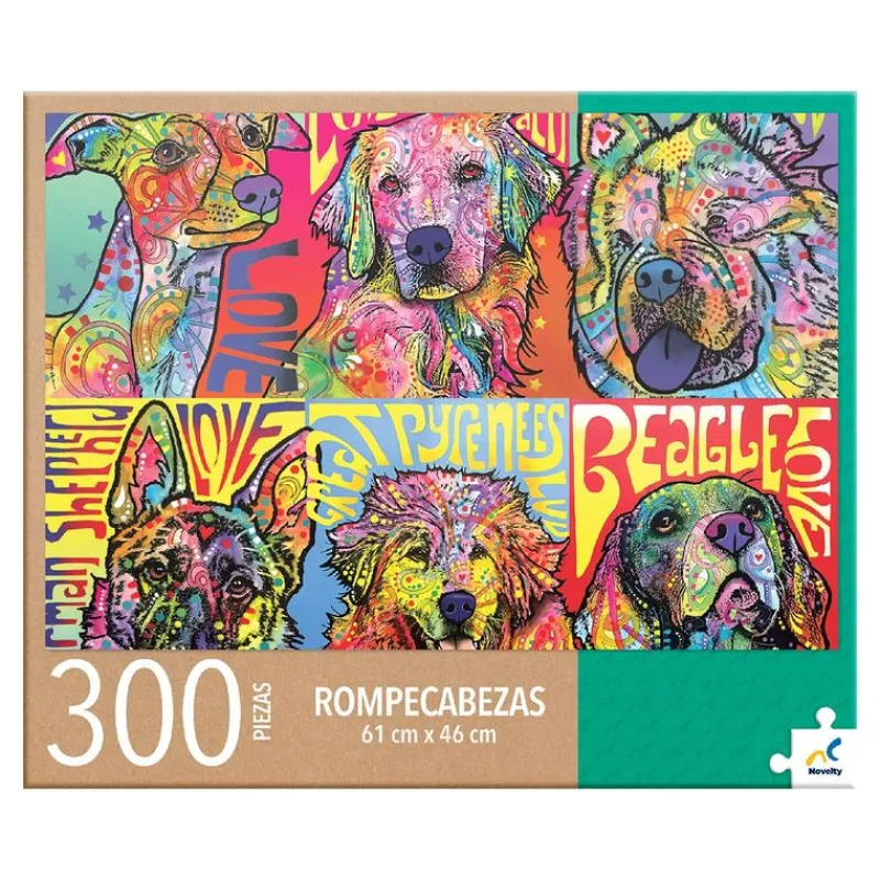 Rompecabezas Perros de 300 Piezas<Novelty New