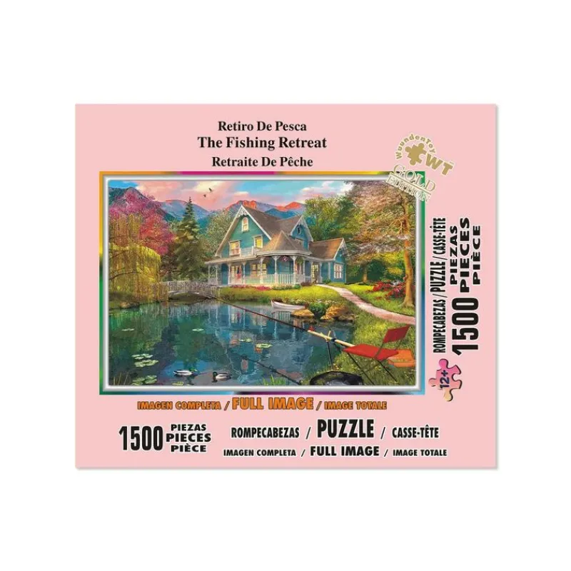 Rompecabezas Retiro De Pesca de 1500 Piezas<Wuundentoy Sale