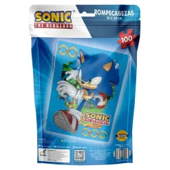 Rompecabezas Sonic Tthe Headehogh 100 Piezas<Novelty Hot