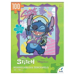 Rompecabezas Stitch Afelpado 100 Piezas<Novelty Sale