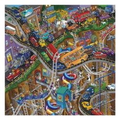 Rompecabezas Tránsito Citadino de 500 Piezas<Wuundentoy Outlet