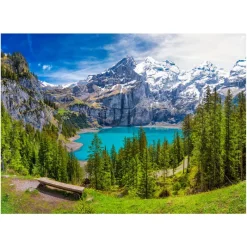 Rompecabezas Turquesa Oeschinensee, Suiza de 500 Piezas<Wuundentoy Discount