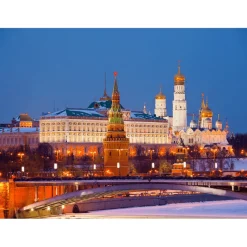 Rompecabezas Vista Nocturna Kremlin, Moscú de 500 Piezas<Wuundentoy Sale