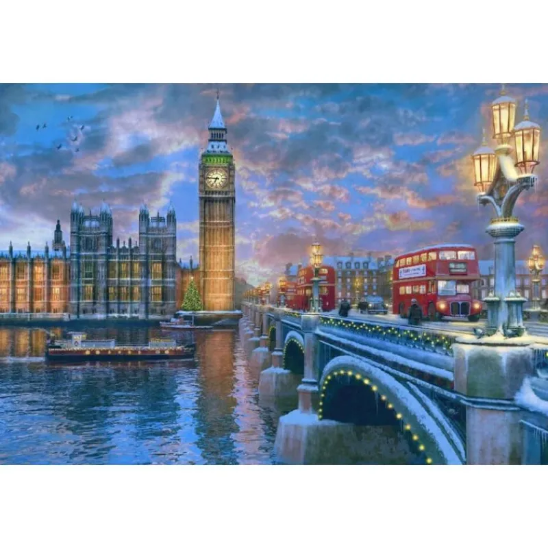 Rompecabezas Westminster en Navidad de 1500 Piezas<Wuundentoy Outlet