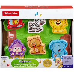 Rompecabezas Zoológico Fisher-Price<Mattel Online