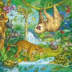 Set de 3 Rompecabezas Aventura en la Jungla<Ravensburger Best