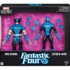 Spiderman 2 Pack Wolverine y Spiderman, Fantastic 4 F9051, Figuras de Colección<Hasbro Fashion