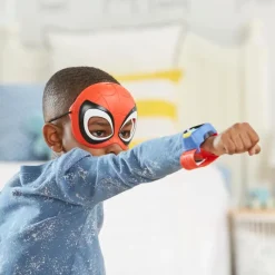 Spiderman Máscara Spidey con Brazalete de comunicación para Niños<Hasbro Clearance