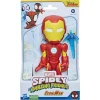 Spiderman Muñeco Iron Man 22.5cms, Spidey y sus Amigos<Hasbro New