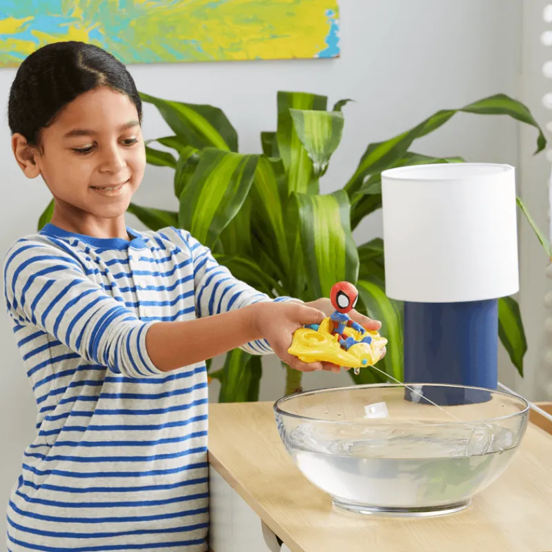 Spiderman Set de Figuras de Spidey con Nave Acuática<Hasbro Clearance