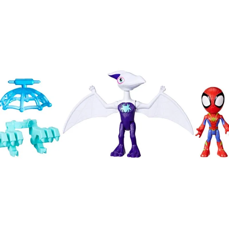 Spiderman Set de Figuras Spidey And His Amazing Friends Dino-Webs Ghostasaurus & Spidey<Hasbro Clearance