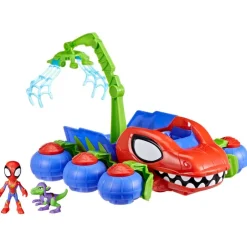 Spiderman Vehículos de Juegos Dino Grúa Arácnida<Hasbro New