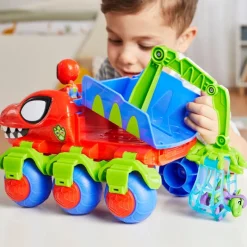 Spiderman Vehículos de Juegos Dino Grúa Arácnida<Hasbro New