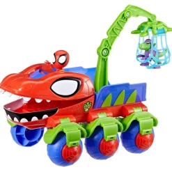 Spiderman Vehículos de Juegos Dino Grúa Arácnida<Hasbro New