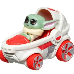 Star Wars Hot Wheels Racer Verse Baby Yoda Grogu HKB86<Mattel Outlet