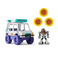 Teen Titans Go! Cyborg Vehículos Lanzador de Pizzas<Spin Master Best