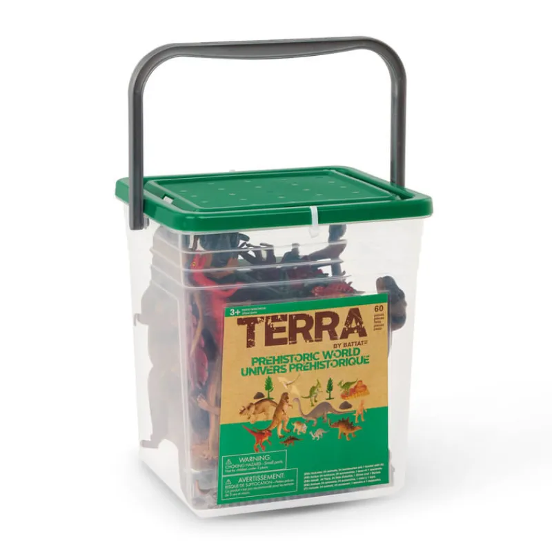 Terra Cubeta Animales Prehistoricos AN2933Z<Importacion Juguetron Hot