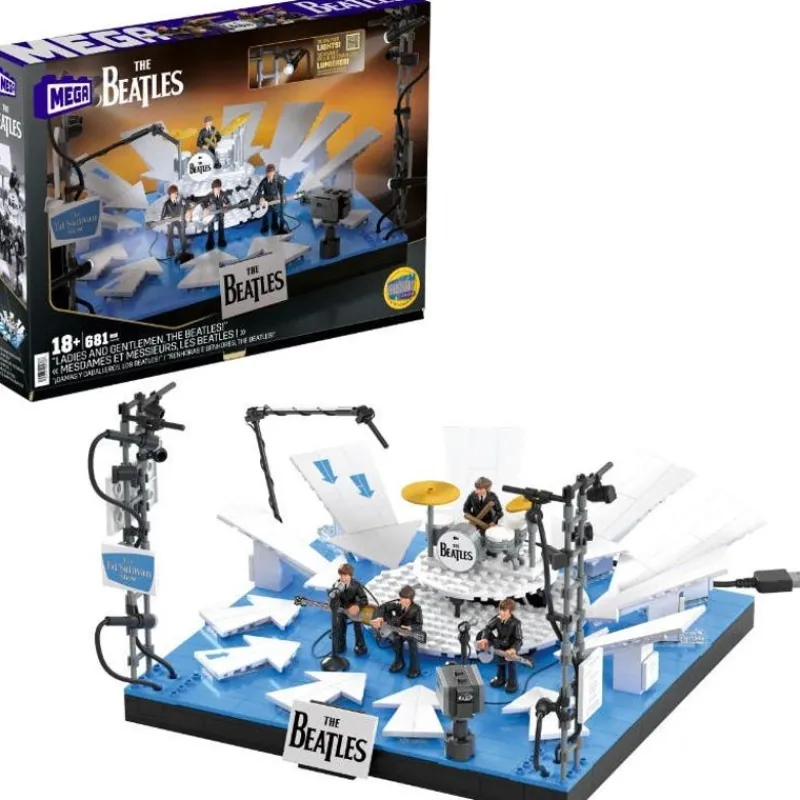 The Beatles Beatlemania Mega Construx HVH42<Mattel Clearance