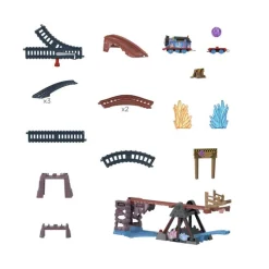 Thomas and Friends Pista Club de Aventuras Incluye a Thomas con Vagón<Mattel Clearance