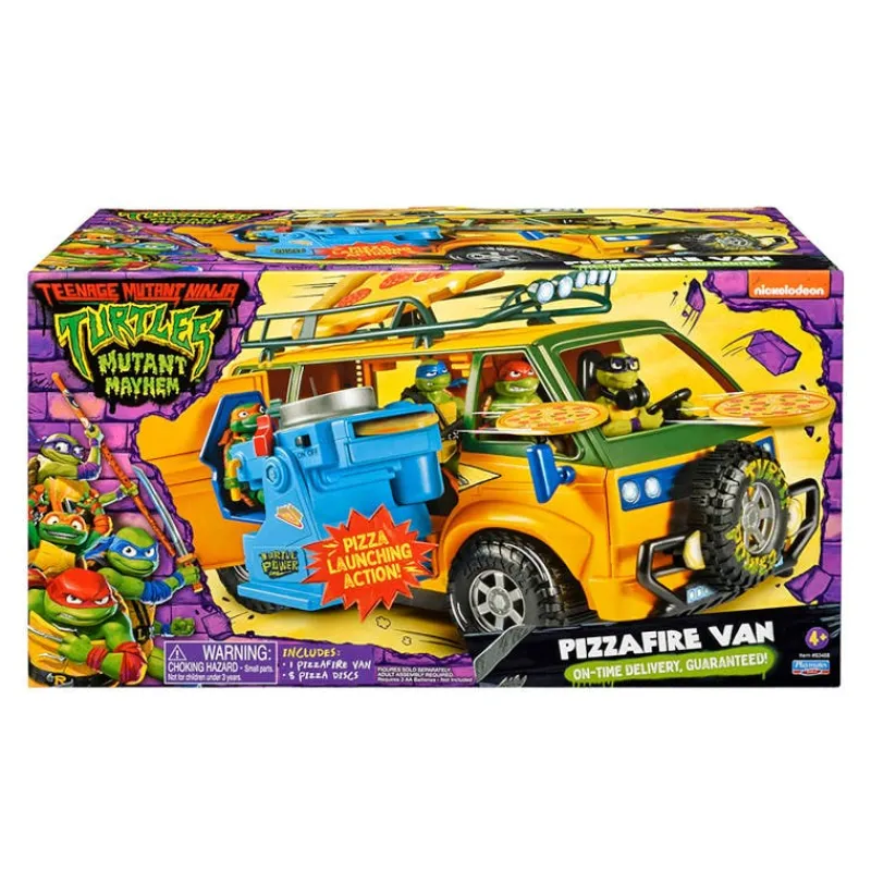 Tortugas Ninja Movie Van de Pizza con Lanzador 89761<Bandai Outlet