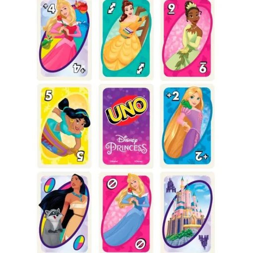 Uno Disney Princesas Juego de Mesa<Mattel Online