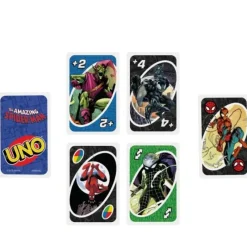 Uno Spiderman Juegos de Mesa<Mattel Outlet